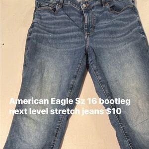 American Eagle Outfitters Blue Bootcut Jeans